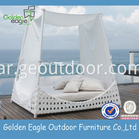 Aluminium Garden Lounger Furniture RINO Wicker